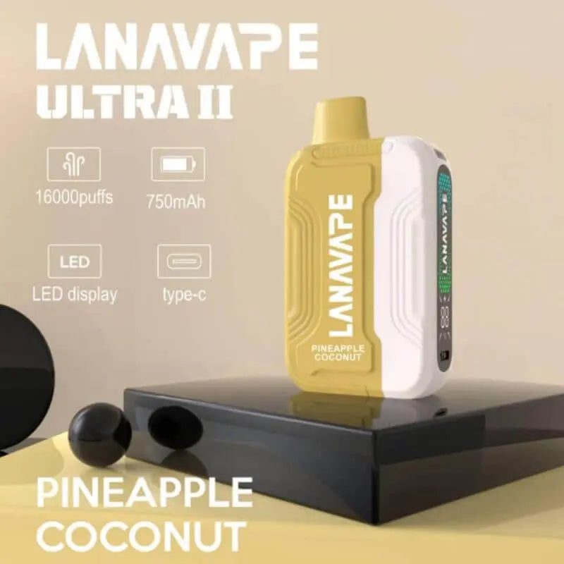 SGVape-LANA-ULTRA-II-16000-PINEAPPLE-COCONUT-SG-VAPE-HUB