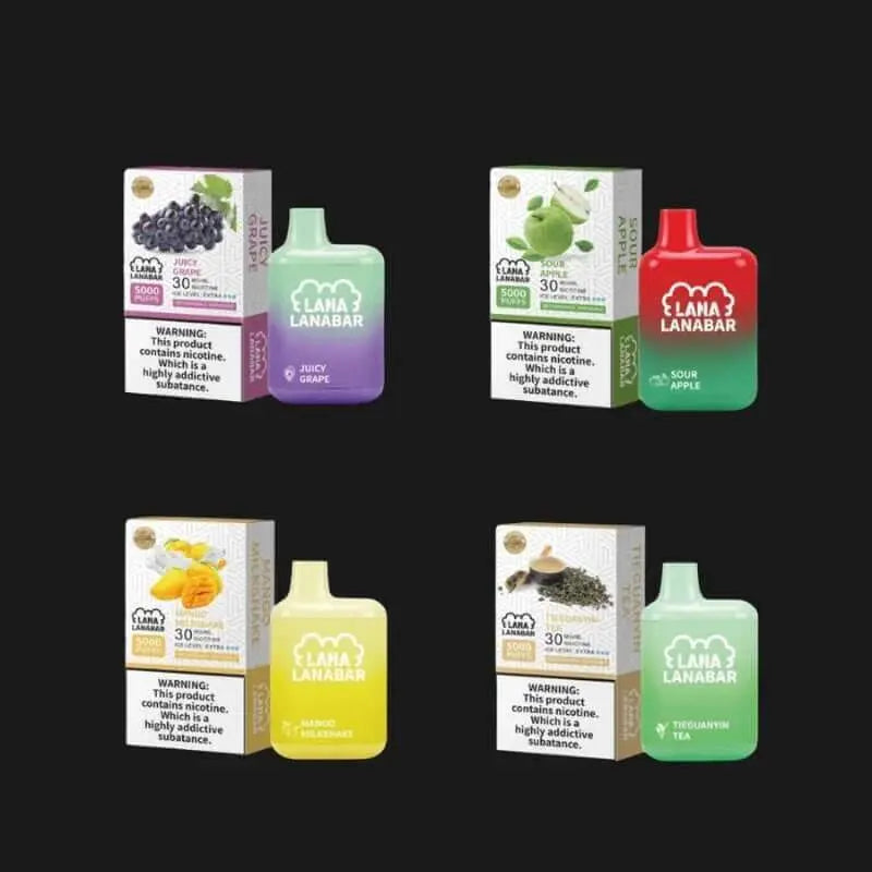 SGVape-LANABAR-5000-on-a-black-colors-background-LANA