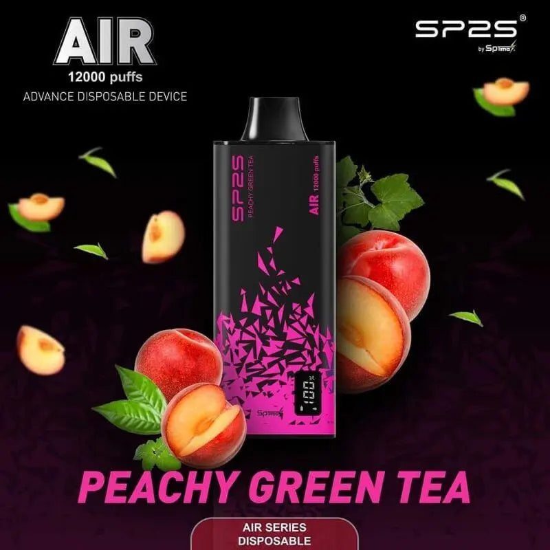 SGVape-SP2s-AIR-12000-PEACHY-GREEN-TEA-SG-VAPE-HUB