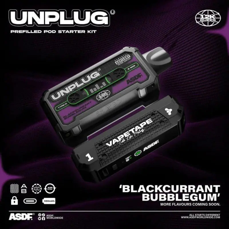 SGVape-VAPETAPE-UNPLUG-12K-BLACKCURRANT-BUBBLEGUM-SG-Vape-Hub