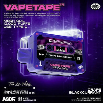 SGVape-VAPETAPE-12K-GRAPE-BUBBLEGUM-SG-Vape-Hub
