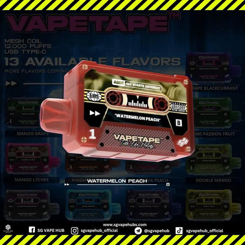 SGVape-VAPETAPE-12K-WATERMELON-LYCHEE-SG-Vape-Hub